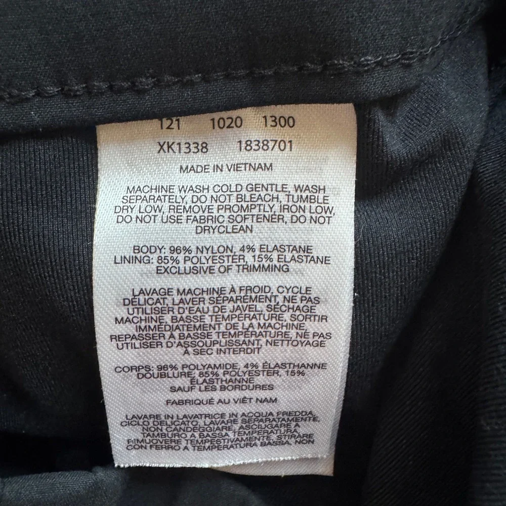 Columbia Women Black Hiking Skort Active Athletic Pull On Skirt Size M